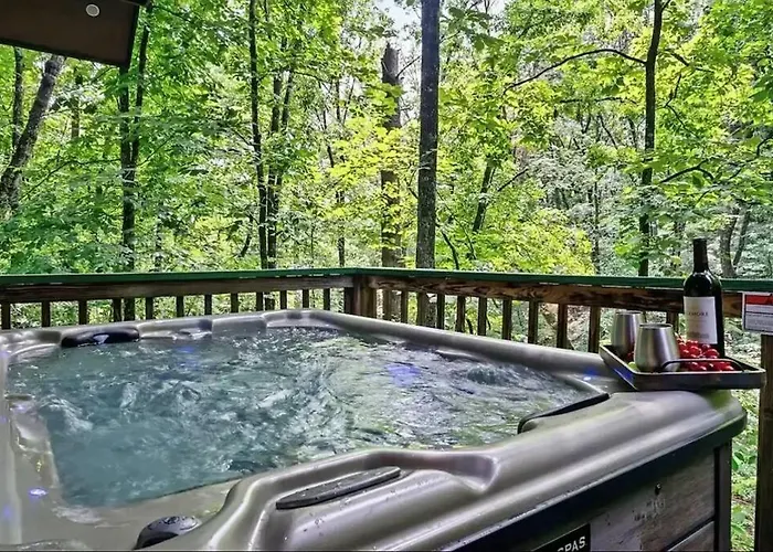 Beary Peaceful Smokies Retreat: Hot-Tub & Pools
